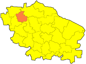 Труновский муниципальный район на карте