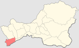 Монгун-Тайгинский кожуун на карте