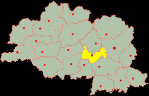 Бешенковичский район на карте