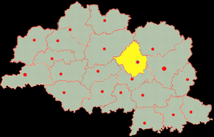 Шумилинский район на карте