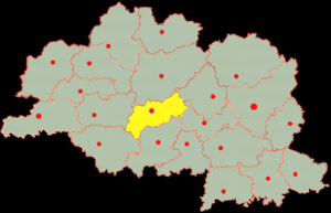 Ушачский район на карте