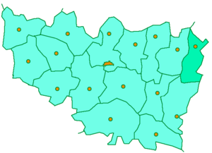 Гороховецкий район на карте