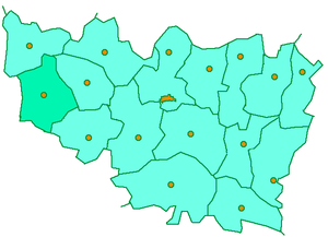 Киржачский район на карте
