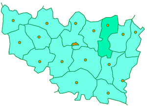Ковровский район на карте