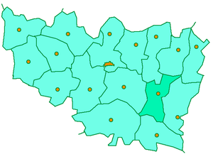 Селивановский район на карте