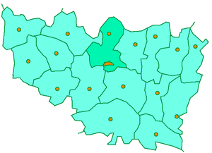 Суздальский район на карте