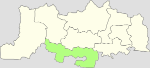 Кадниковское сельское поселение на карте