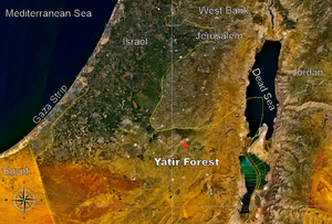 Yatir Forest, Israel - Location.png