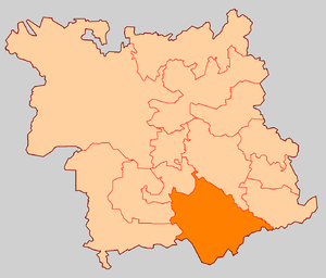 Заовражское сельское поселение на карте