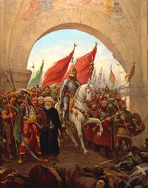 Вступление Мехмеда II в город