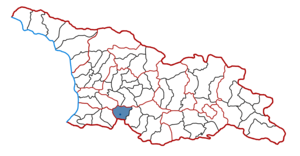 Район Грузии Адигенский район на карте