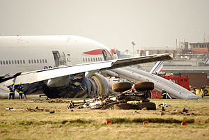 B-777 после неудачной посадки