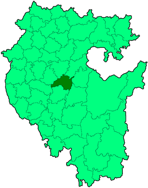 Кармаскалинский район на карте