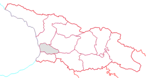 Край Грузии Гурия на карте
