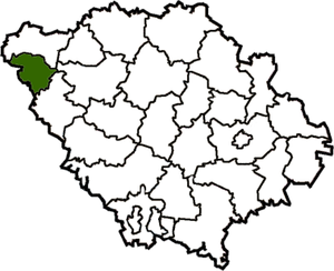 Гребенковский район на карте