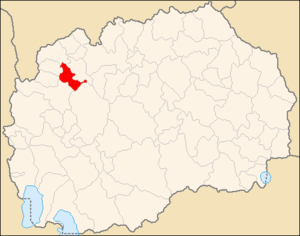 Община Брвеница на карте