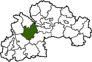 Криничанский район на карте