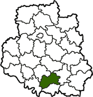 Крыжопольский район на карте