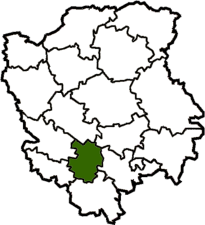 Локачинский район на карте
