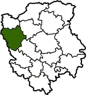 Любомльский район на карте