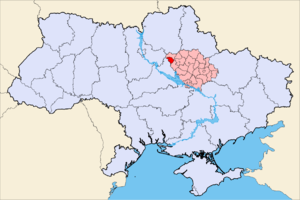 Гребенковский район, карта