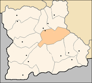 Община Разлог, карта