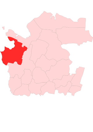 Онежский муниципальный район на карте