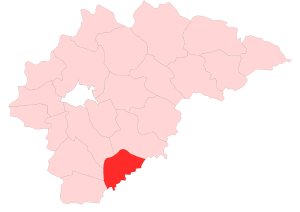 Марёвский муниципальный район на карте