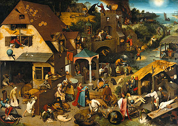 Pieter Bruegel the Elder - The Dutch Proverbs - Google Art Project.jpg