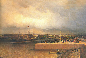 Боголюбов А. П. Открытие Петербургского морского канала в 1886