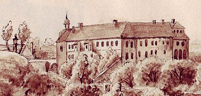 Skvorec Castle 1800.jpg