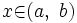x \mathcal{2}(a,~b)