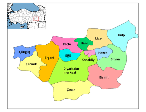Diyarbakır districts.png
