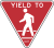 NYCDOT YIELD TO PEDESTRIANS.svg