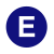E symbol