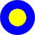 Roundel of the Ukrainian Air Force 1991.svg