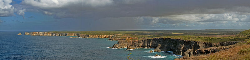 Панорама самой северной точки острова Grande Vigie
