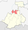 Location of Kirovsky District (North Ossetia-Alania).svg