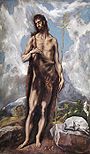 San Juan Bautista - El Greco - Lienzo - hacia 1600 - 1605.jpg