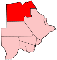 Северо-Западный округ на карте