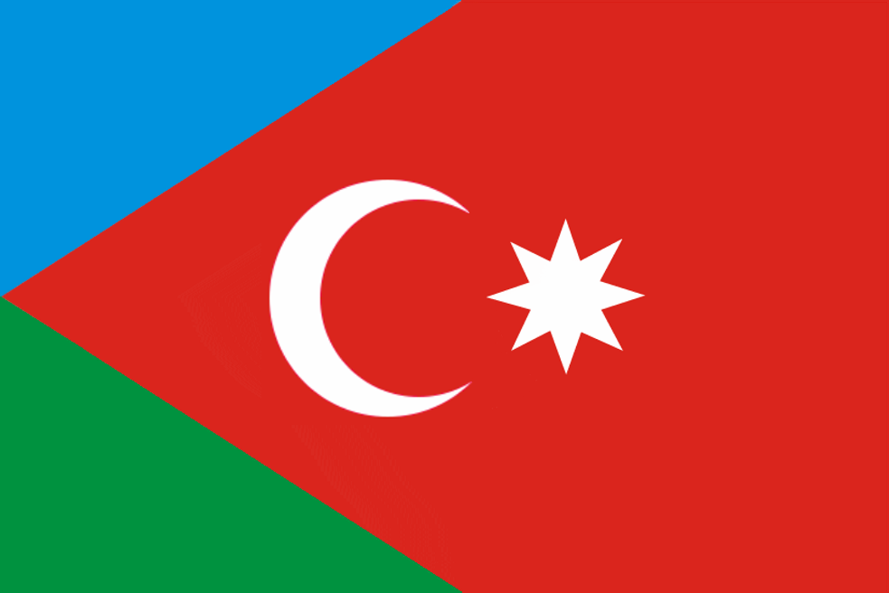 флаг азербайджана фото