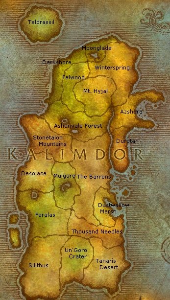 world of warcraft map. world of warcraft map