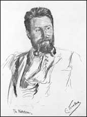 Портрет Теодора Киттельсена работы Кристиана Крога (1892).