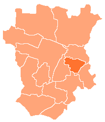 Курчалоевский район на карте
