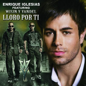 Обложка сингла «Lloro Por Ti» (Энрике Иглесиаса, 2008)