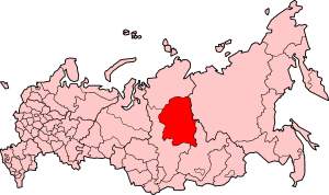 Эвенкийский район Красноярского края на карте