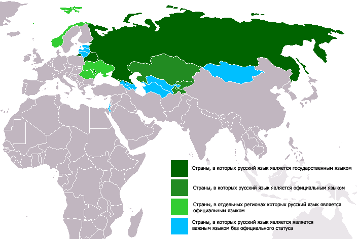 Countries Russian Language Russkiy 23