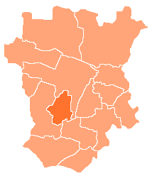 Урус-Мартановский район на карте