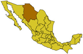 Чиуауа, карта