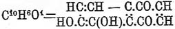 (ср. Хиноны), получен впервые Руссеном (1861) нагреванием динитронафталина (см.) до 200° с крепкой серной кислотой и цинком; далее было найдено, что прибавлять цинка при этом не требуется, если повысить только температуру; в технике Н. получают, нагревая α-1,5-динитронафталин с раствором серы в дымящей серной кислоте (Bohn); строение Н. доказывается образованием его из 1,4,5,6-тетранитронафталина (см.), восстановляя последний оловом с соляной кислотой в тетраамидонафталин, продукт обработки которого едкой щелочью при нагревании дает, отщепляя весь азот при действии соляной кислоты, Н.; хинонная натура Н. устанавливается по образованию диоксима, а присутствие в нем 2 водных остатков — образованием двуацетильного производного; восстановление цинковой пылью в присутствии уксусного ангидрида переводит Н. в тетраацетил-тетраоксинафталин. Н. возгоняется в виде бурых с металлическим блеском игол, трудно растворим в кипящей воде и эфире, в спирте растворяется легче, с красным цветом, в щелочах — с васильковосиним, в крепкой серной кислоте — с фуксиново-красным. Н. представляет собой отличную краску, дающую с глиноземной протравой фиолетовый лак, а с хромовой — фиолетово-черный до глубокого черного; в крашении употребляется обыкновенно в виде легко растворимого в воде бисульфитного соединения под неправильным названием ализариновой черни. (Alizarinschwarz).